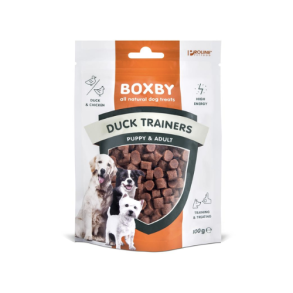 Boxby Trningsssnack til hund And 100 g.